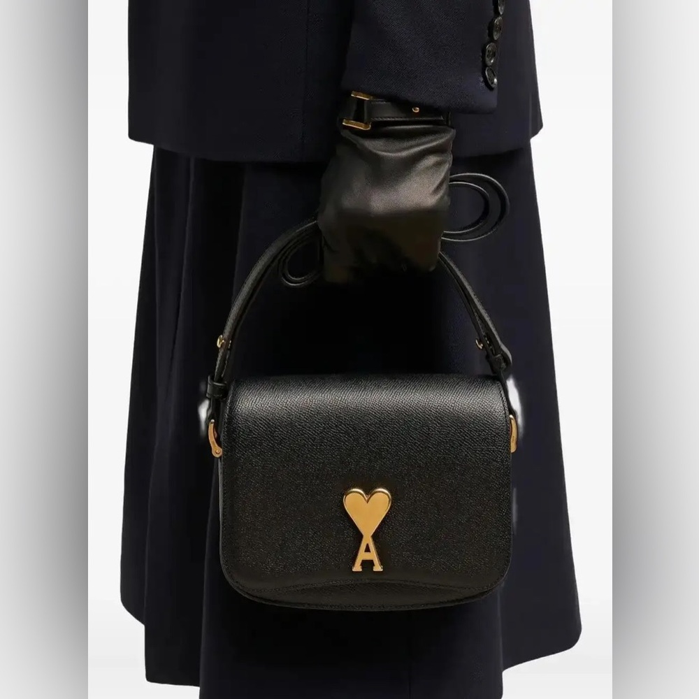 Ami Paris Black Bag Alexandre Mattiussi Mini bag - Picture 13 of 15